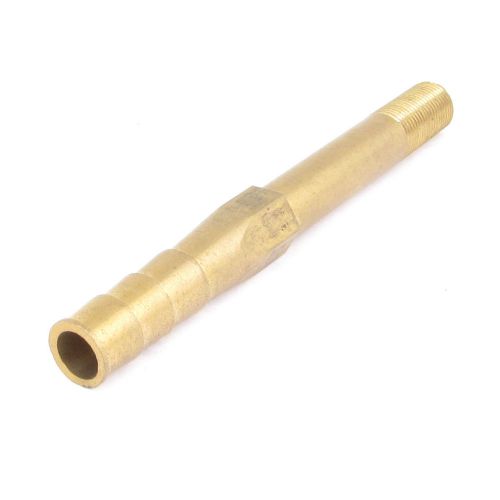 Injection mold 0.35&#034; coarse thread brass adapter hose tail nipple 3.5&#034; long for sale