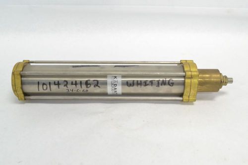 KADANT AES STAINLESS 12 IN STROKE 2-1/2 IN BORE PNEUMATIC CYLINDER B279637