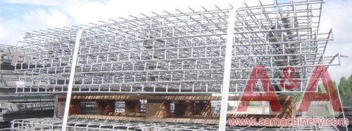 Wire Decking for Pallet Racking 49 In  x 52 In  , Qty 8 20115