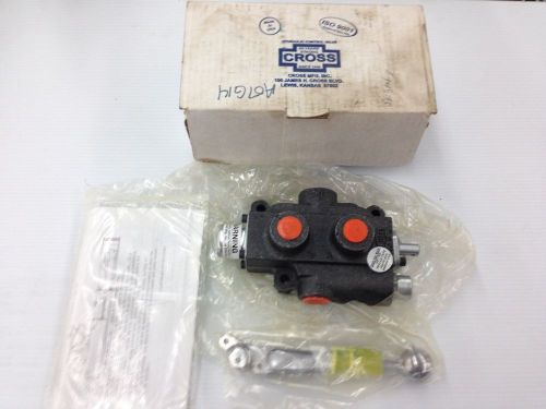 CROSS HYDRAULIC CONTROL VALVE A-SCA1 SINLE SP VALVE NEW IN BOX