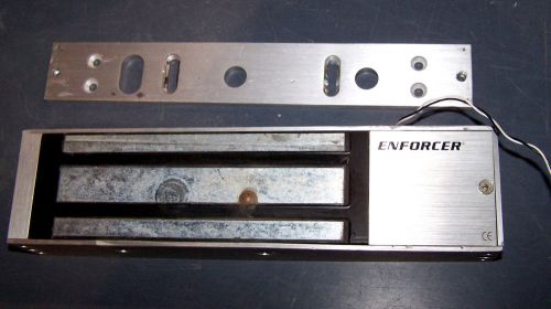 Electromagnetic lock seco - larm e-941sa-1200 enforcer 500 ma @12 vdc for sale