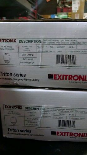 Barron Exitronix Triton LED Series General and Emergency Lighting Fixtures