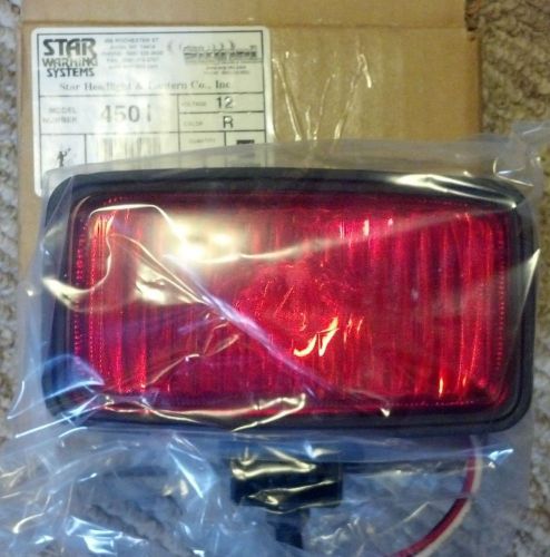 Star 1889 signal vehicle products sh4501 strobe light red *new in box* for sale