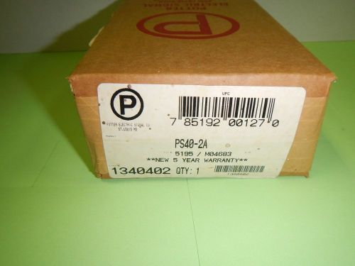 POTTER PS40-2A  **BRAND NEW IN BOX** PRESSURE SWITCH FIRE ALARM