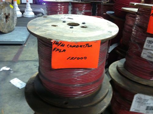 14/4C Shielded FPLR Fire Alarm Cable. 1000&#039; reel Red. FREE SHIPPING!!