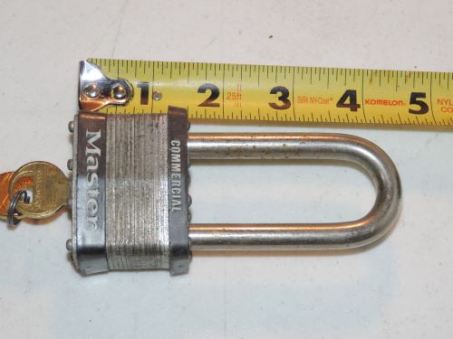 Master lock padlock no. 5 laminated steel pin tumbler padlock for sale
