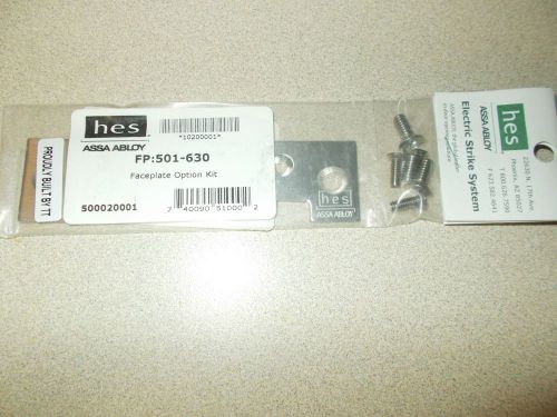Hes assa abloy electric strike system face plate option kit for sale