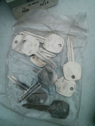 Mazda ilco key blanks x60 mz14 lot of 10 for sale
