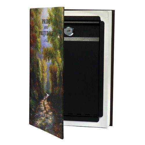 Hidden real book safe w/ key lock by barska ax11682, makes it a great gift item for sale