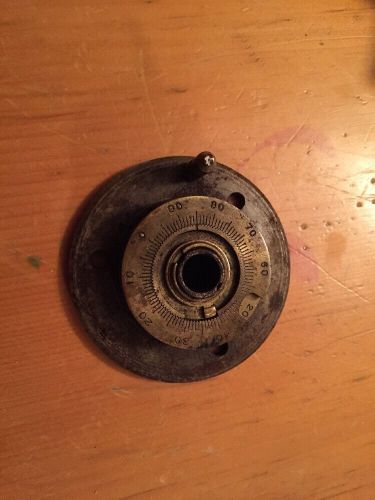Vintage Mosler Safe Company Spinning Combo Lock Dial Cylinder - Parts or Repair