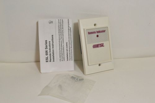 ESL 606U1A Remote LED Indicator 609 Duct SMOKE Detector
