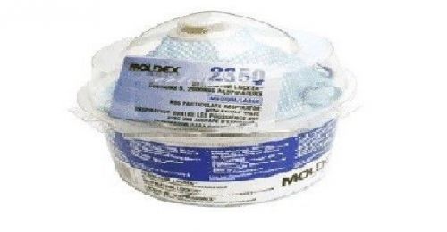 2350n95 - moldex particulate respirator with valve medium/large (box of 5 masks) for sale