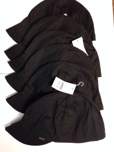 Lapco 7 1/4 Solid Black Welding Caps (12 Caps)