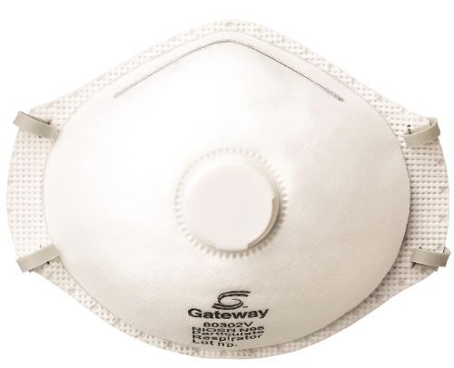 (10x) truair vented particulate respirator n95 niosh approved non-latex 80302v for sale