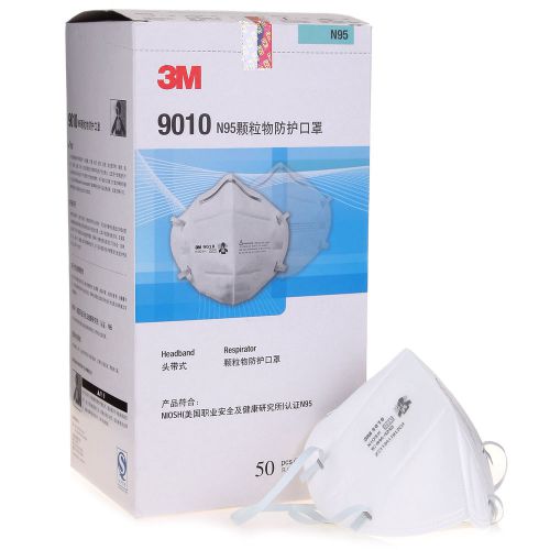 3m floded particulate respirator 9010 n95 (box 50 pcs) for sale