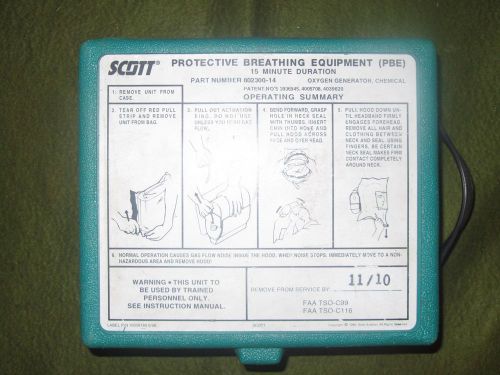 Scott Protective Breathing Equipment