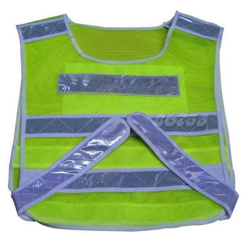 Grass Transportation Grid Mesh Vest Reflective Vest Warning Safety Vest JMHF