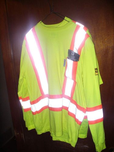 Reflective High Visibility Shirt&#039;s, Sz 3X  , saftey vest