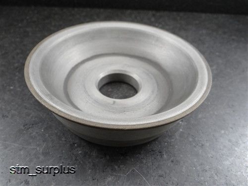 BAY STATE DIAMOND CUP GRINDING WHEEL 4-3/4&#034; 1-1/4&#034; BORE