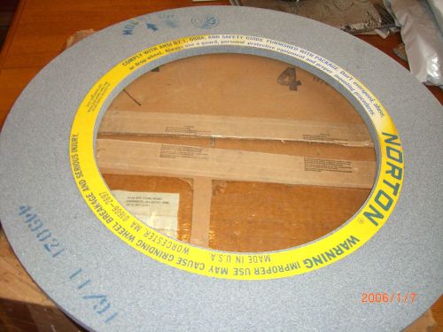 Norton surface grinding wheel  20 x .5000 x 12