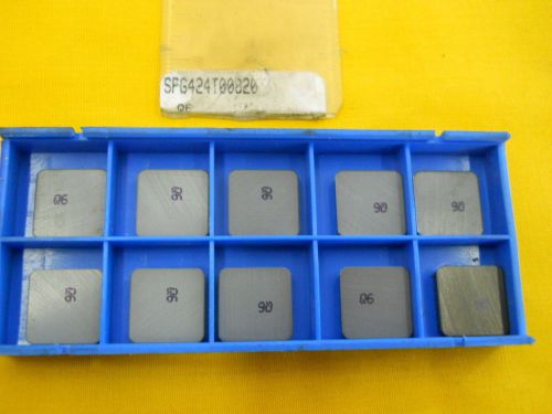 10 NEW INDEXABLE CERAMIC CUTTING TOOL INSERTS VALENITE SPG 424 T