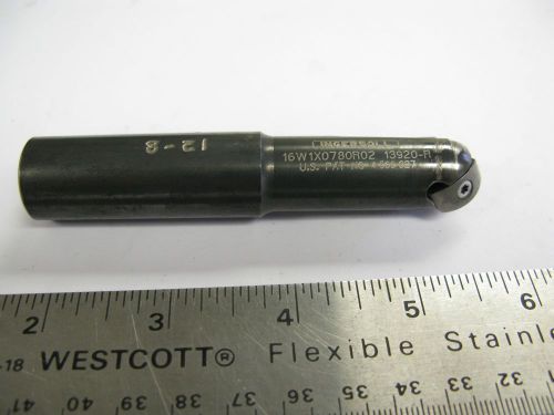 Ingersoll 16W1X0780R02 Indexable Ball Nose Endmill Carbide, .75&#034; Shank USA