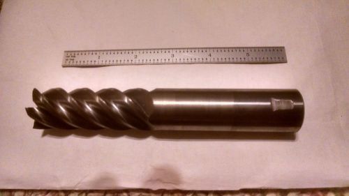 Data  flute cnc mm51000 1&#034; dia 5 flute solid carbide endmill 6&#034; oal for sale