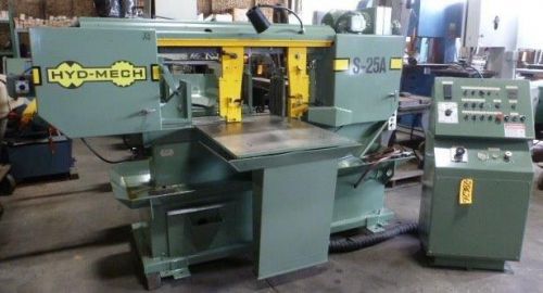 Hyd-mech automatic feed miter head horizontal band saw s-25a (28626) for sale