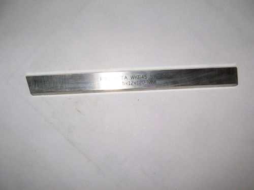 Fagersta Cobalt Tool Bit Blank, WKE4 Sweden, A5 x 12 x 120mm, NOS