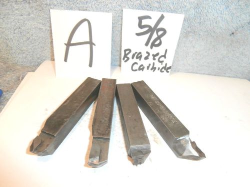 Machinists FP Buy Now USA Tool Bits  A 5/8 Bz Carbide Pre Grounds
