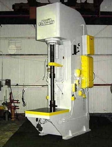 75 ton denison gap frame hydraulic press stroke: 15&#034;  (20590) for sale