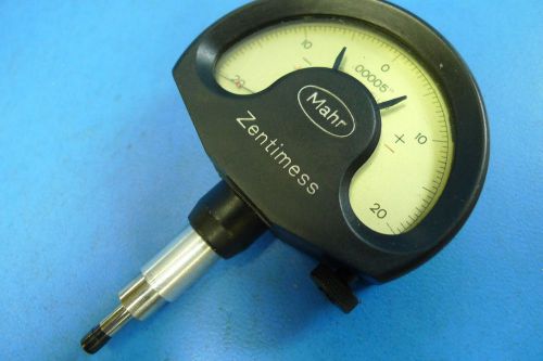 Mahr zentimess fully jeweled dial indicator germany .00005&#034; machinist tools *0 for sale
