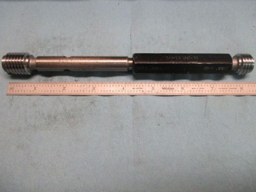 3/4 10 UNC 3B DEEP HOLE THREAD PLUG GAGE .750 P.D.&#039;S = .6850 &amp; .6907 INSPECTION