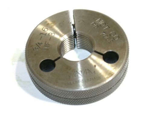 GREENFIELD NO GO THREAD RING GAGE 3/4&#034;-16-NF-3