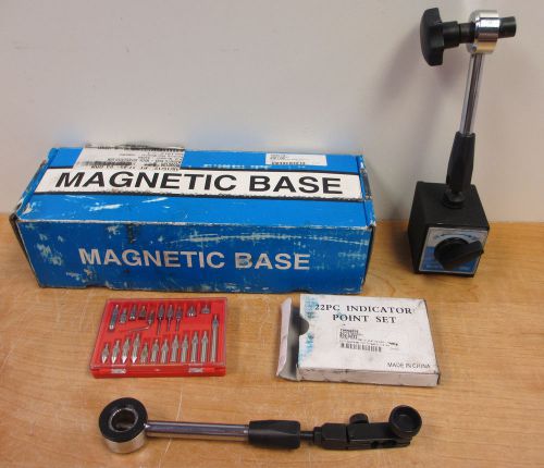 IMPORT 625-1160 Universal Magnetic Base Steel Articulated Arm Indictor Holder 1V
