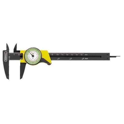General tools 142 plastic inch dial caliper-6&#034; dial caliper for sale