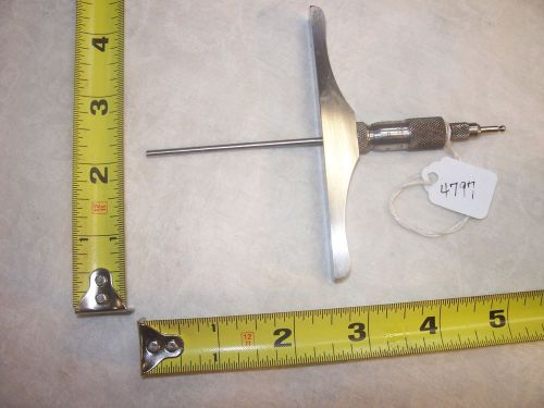 Depth Micrometer, Vintage Brown &amp; Sharpe No. 605,Depth Micrometer, USA