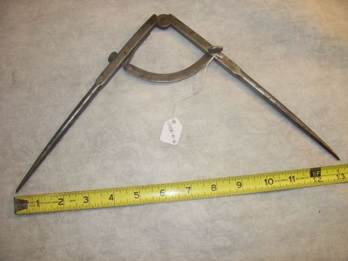Dividers, Vintage Dividers, Opens to 13&#039;, Horse on top of Ball Stamped on tool