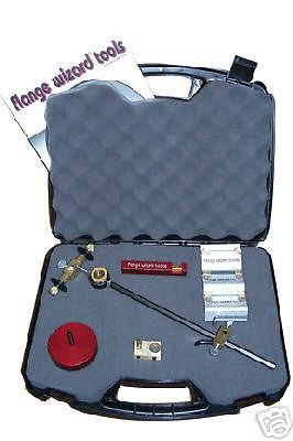 Flange Wizard #8910 Burning Guide Kit w/ Case 4 Pipe