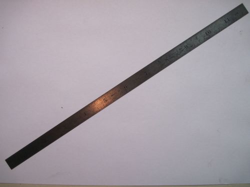 12&#034; vintage flexible Ruler by McGrath St. Paul 1/32&#034; -1/64&#034; grads