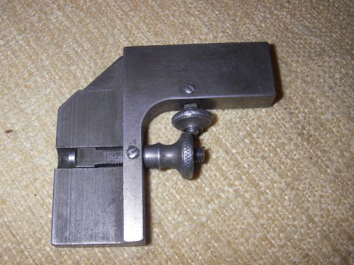Vintage STARRETT Machinist Tool: 289B  RULE CLAMP/COMBO SQUARE Attachment