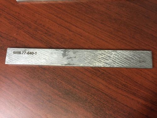 77-640-1 12&#034; x 1-13/32 x 3/8&#034; spring steel square edge straight edge for sale