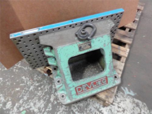 Devlieg angle plate 12&#034; x 12&#034; x 16-1/2&#034; drilled tapped mounting plate cnc vmc for sale