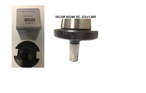 Iscar iso40 dc j33x1.000 drill chuck arbor for sale
