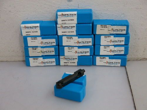 14 walter/valenite esu-16900 indexable insert cartridge tool holders for sale