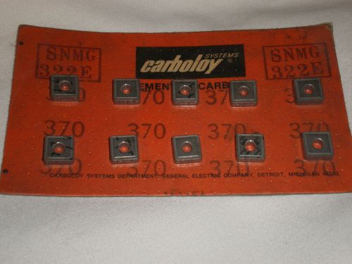 Carboloy SNMG322E Cemented Carbides