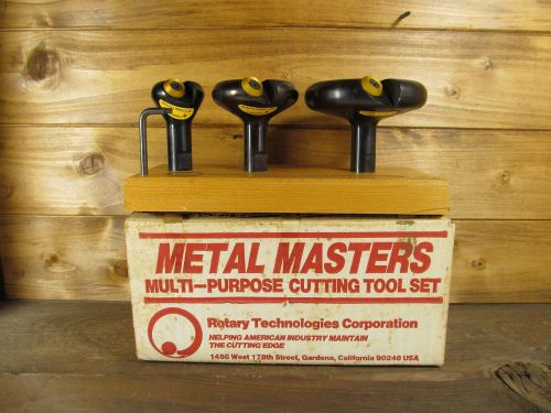 Metal Masters 1230 Multi-Purpose Cutting Tool Set Rotary Technology Face Milling