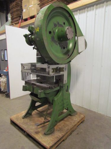 Federal press no 4 open back inclineable 37 ton flywheel drive mechanical clutch for sale