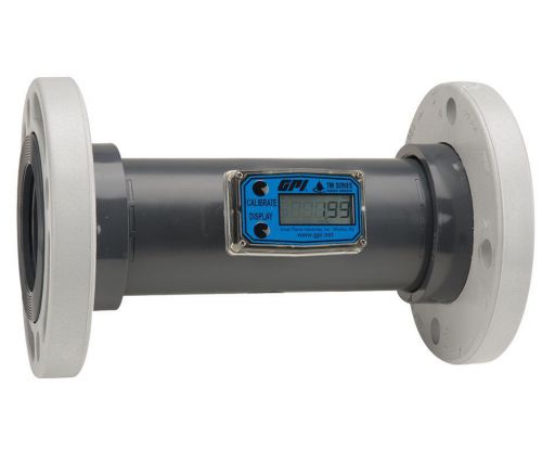 Gpi tm300-f 3&#034; flanged turbine flow meter (40 - 400 gpm) for sale