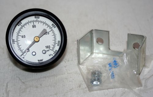 160 psi 1/4&#034; npt  2&#034;  dial  panel mount pressure gauge marshall town for sale
